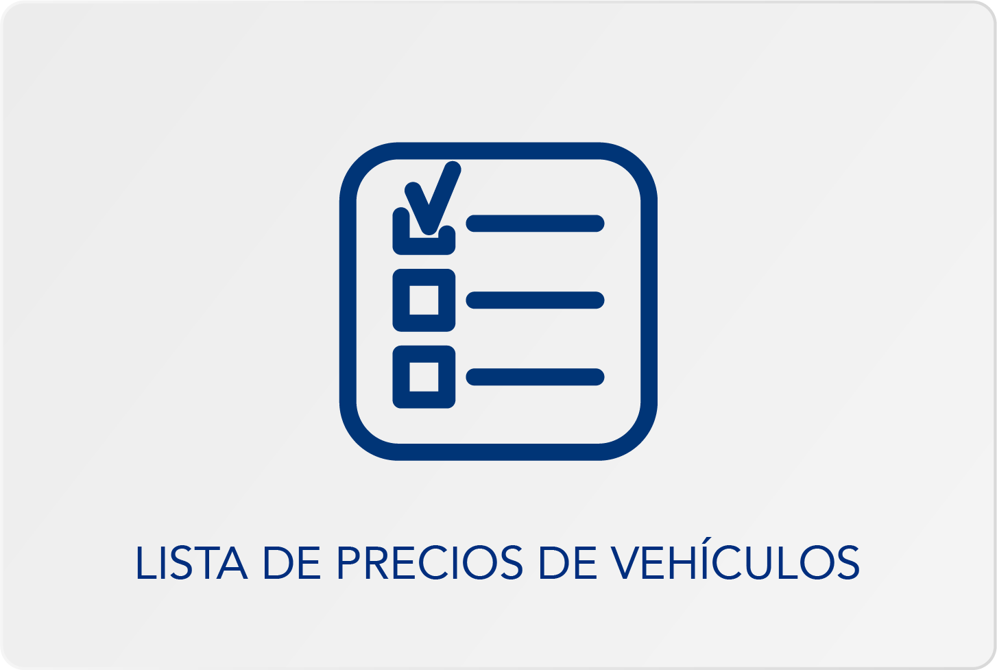 Listas de Precios de Vehiculos