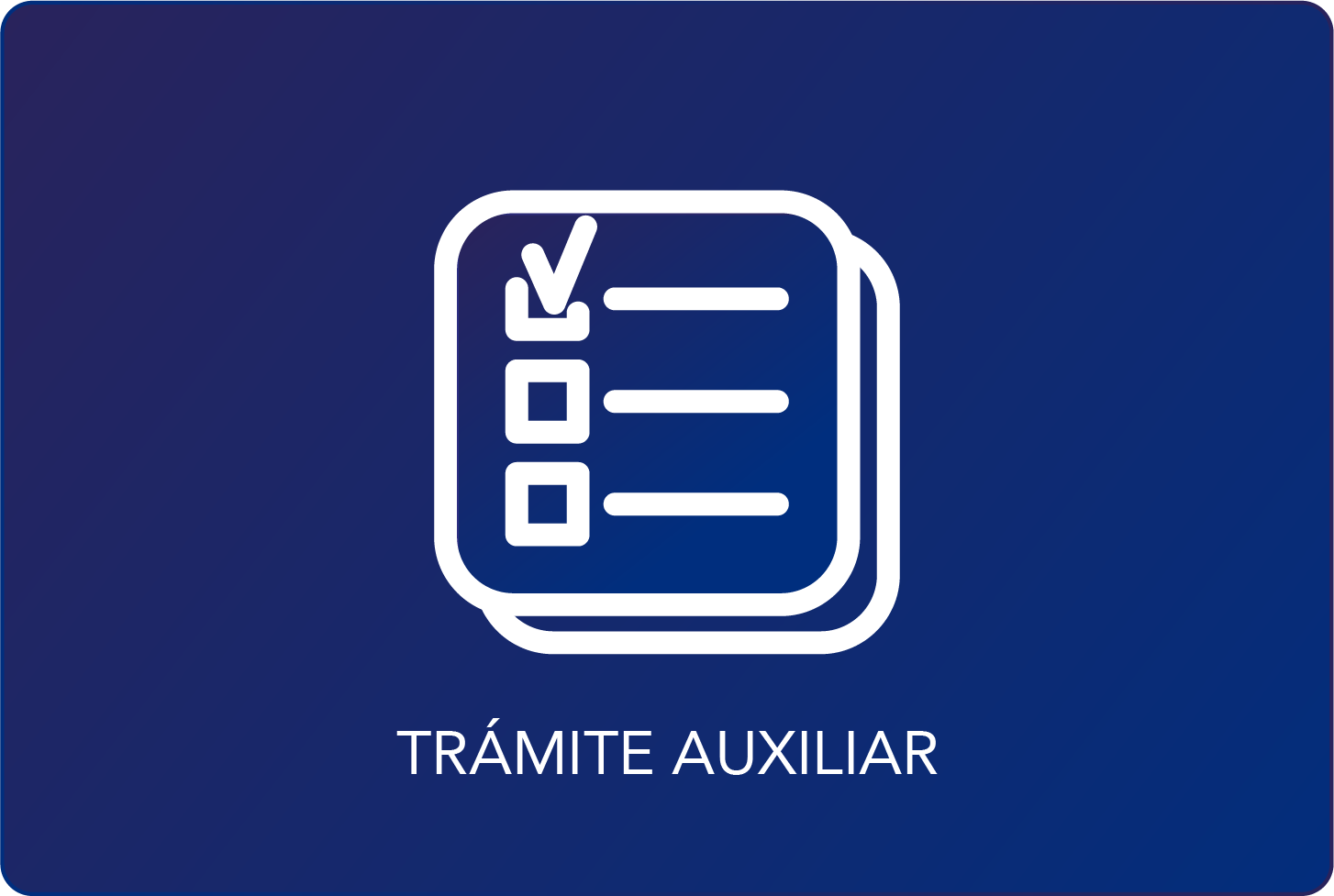 Trámite Auxiliar
